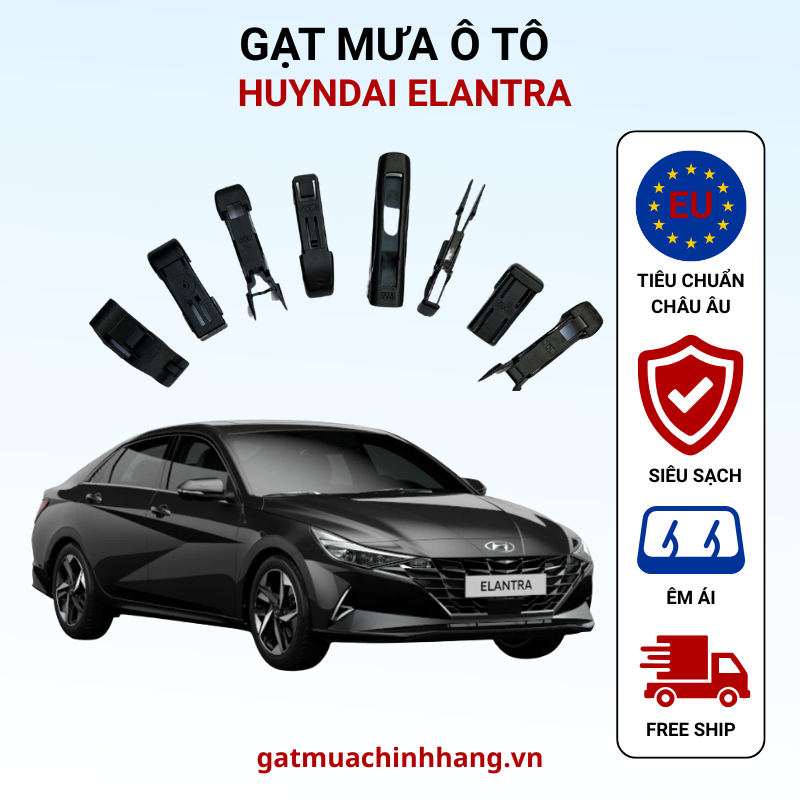 Gạt mưa ô tô Hyundai Elantra 4 Gạt mưa ô tô Hyundai Elantra hàng xịn