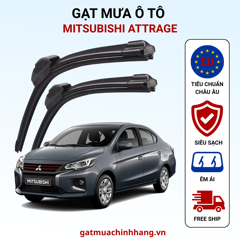 Gạt mưa ô tô Mitsubishi Attrage 1 Gạt mưa ô tô Mitsubishi Attrage