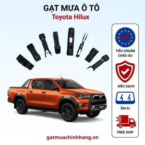 Gạt mưa ô tô Toyota Hilux bền tốt