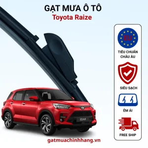 Gạt mưa ô tô Toyota Raize cao cấp chính hãng