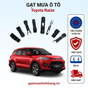Gạt mưa ô tô Toyota Raize chính hãng cao cấp