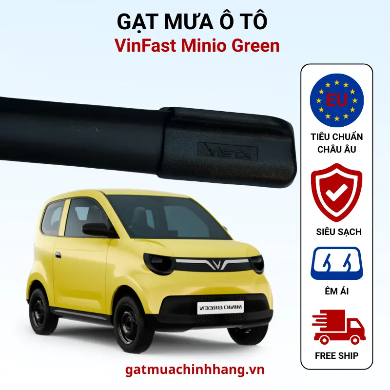 Gạt mưa ô tô VinFast Minio Green 3 Gạt mưa ô tô VinFast Minio Green giá rẻ